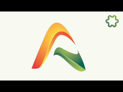 Water Drop Logo Design Tutorial With Different color every layer Adobe illustrator tutorial