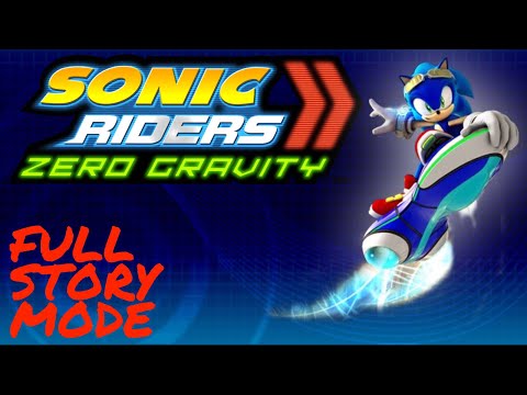 Sonic Riders: Zero Gravity - Story Mode With Cutscenes
