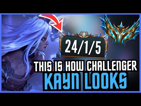 24 Kills In Challenger With Blue Kayn ;)