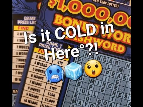 🥶 $1 MILLION BonusWord CashWords 🥶 | Lets Go NYC! |LottoManny