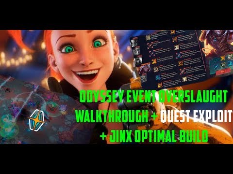 ODYSSEY ONSLAUGHT WALKTHROUGH + JINX BEST BUILD