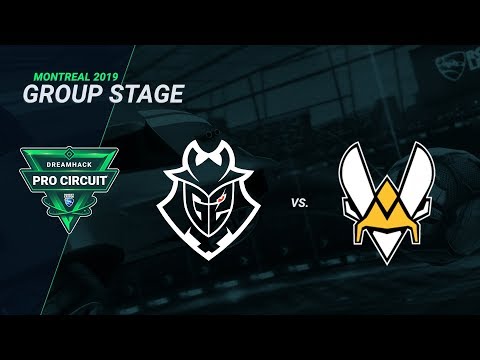 G2 vs Vitality - Group B - Day 2 - DreamHack Pro Circuit Montreal 2019