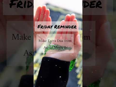 Friday Reminder ❣️#editing#fridayreminder #youtubeshorts #mind #sibgha