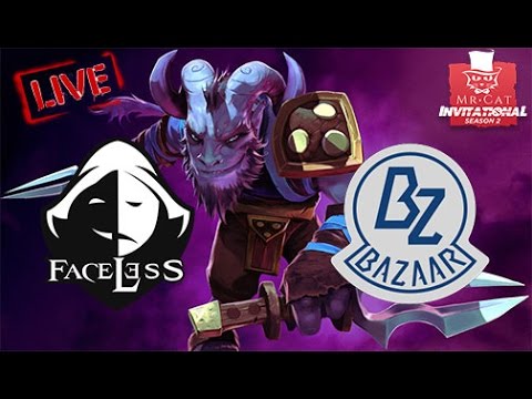 Faceless vs Bazaar(WG.U) Game 3 Live - Grand Finals bo5 - Mr. Cat Invitational Season 2
