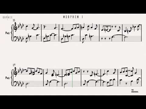 Piano solo music : Morphem I
