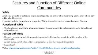 Download the video "Chapter 8 - Part 2 - Online Communities - Edexcel IGCSE ICT"
