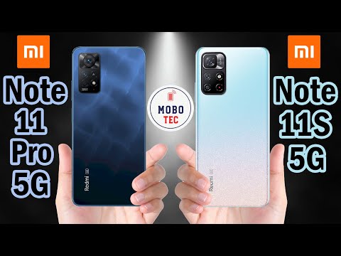 Redmi Note 11 Pro 5G vs Redmi Note 11S 5G Specs Comparison