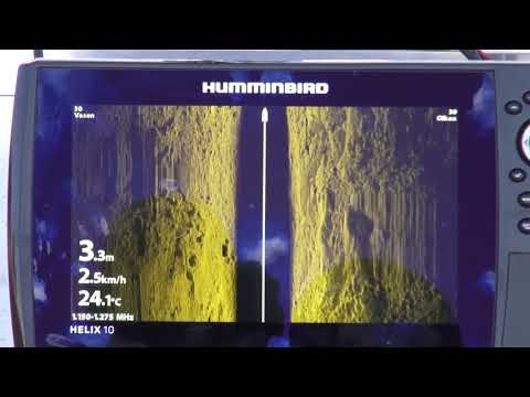 Oulujoki Merikoski - Spinfluga Heittopaikan 3D luotausta (Merikoski Spinfluga - Kalastus - Lohijoki)