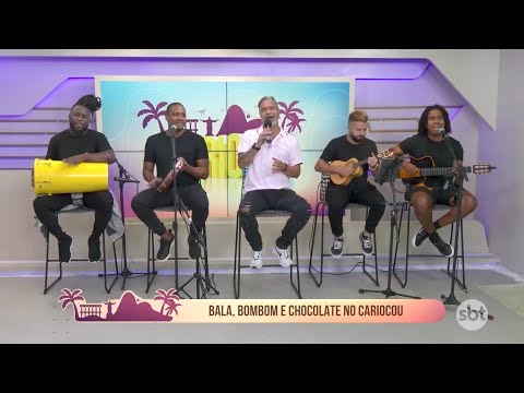 FISSURAS DE UM CASAL - Bala, Bombom e Chocolate Ao Vivo no Programa Cariocou no Sbt Rio