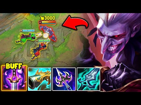 I FOUND A BRAND NEW AD SHACO BUILD! (RIOT BUFFED YOUMUUS)