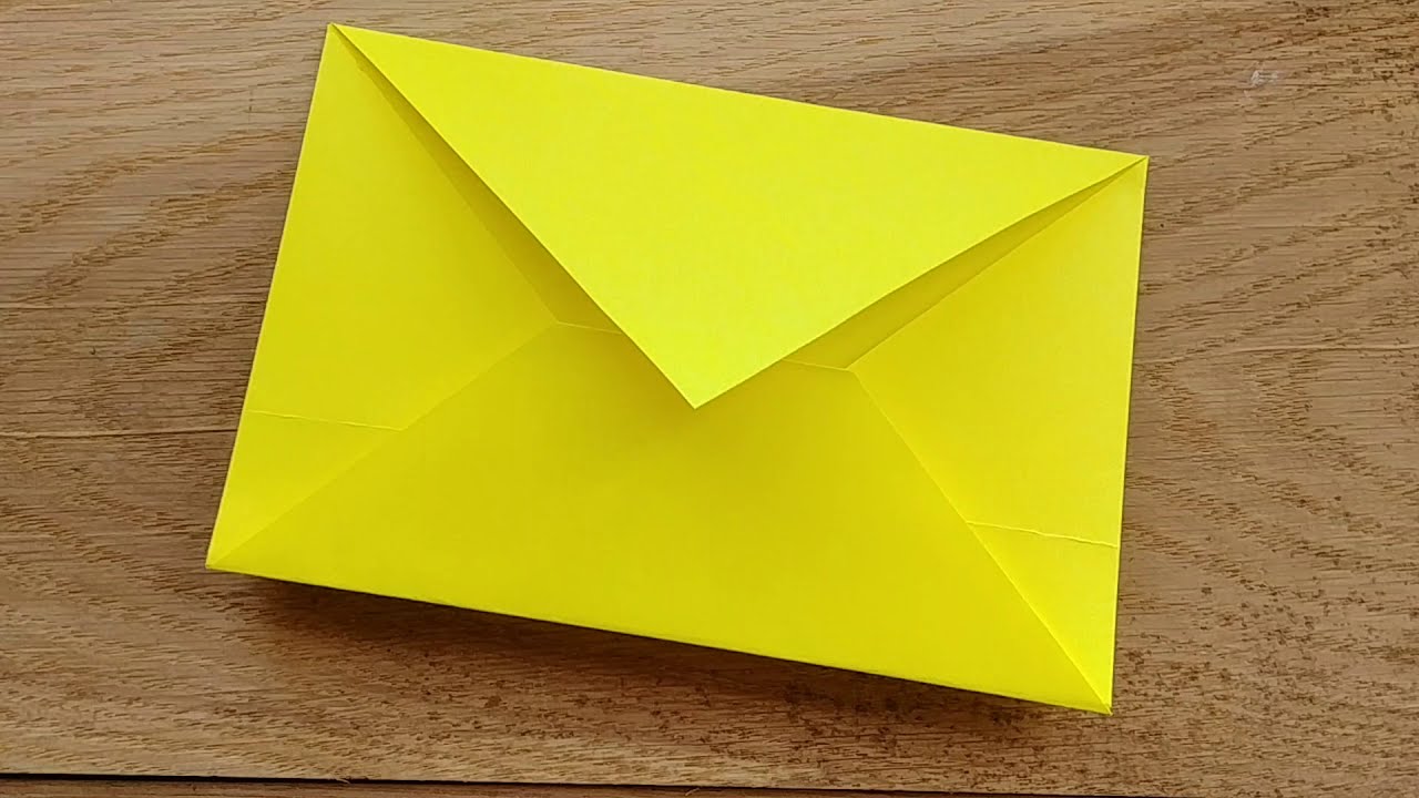 Watch Koperta z papieru - Koperta z kartki A4 - Jak zrobić kopertę samemu w domu now Koperta z papieru - Koperta z kartki A4 - Jak zrobić kopertę samemu w domu
