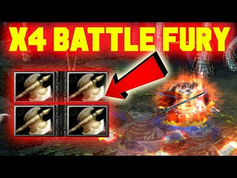 DOTA XIN EMBER SPIRIT x4 BATTLE FURY = ULTRA KILL
