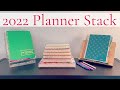 2022 PLANNER STACK || WHY I USE SO MANY PLANNERS