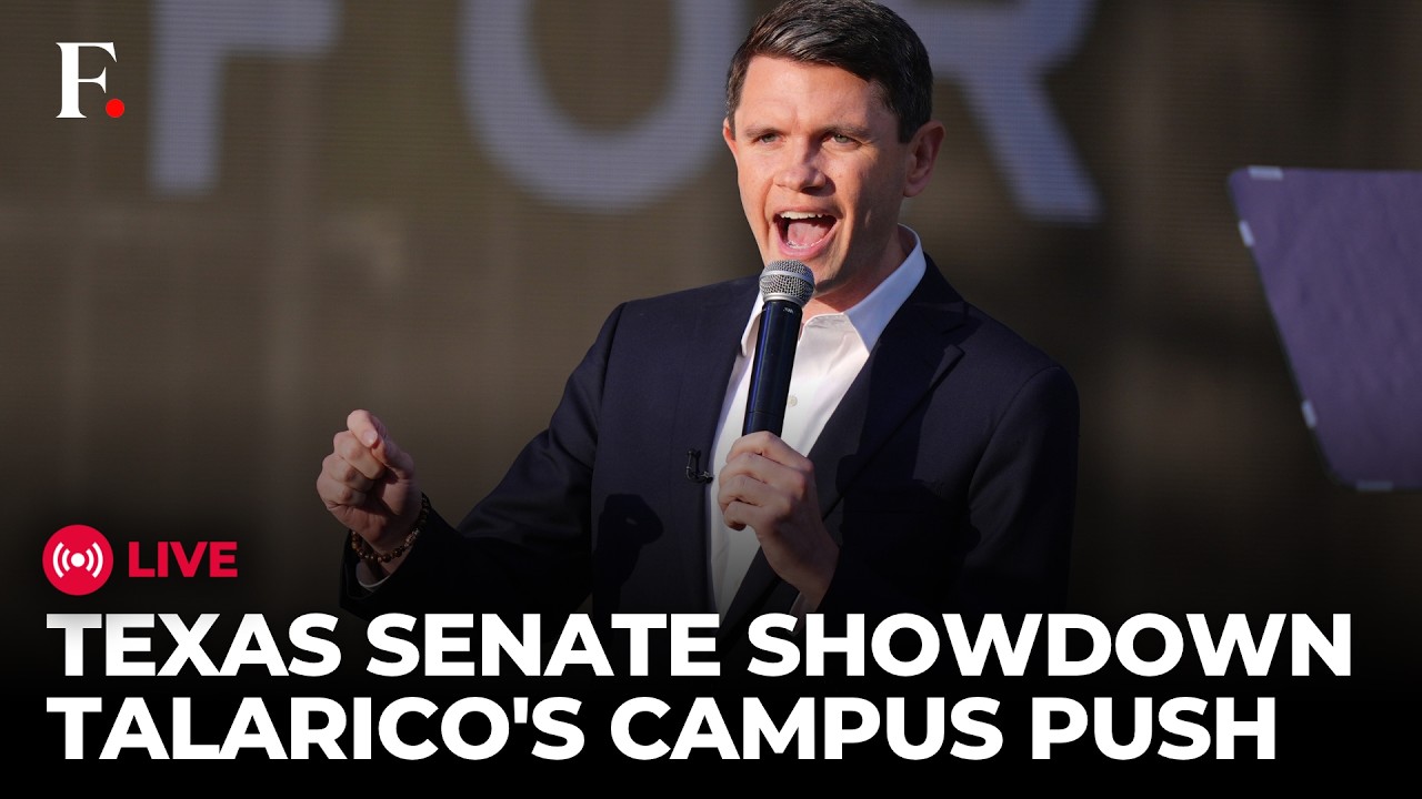 James Talarico LIVE: Democrat Takes Texas Senate Campaign To Texas A&M University | US Midterms 2026