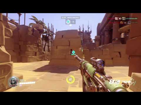 Overwatch MP: August 13, 2016 pt3 - Need More Ana Practice