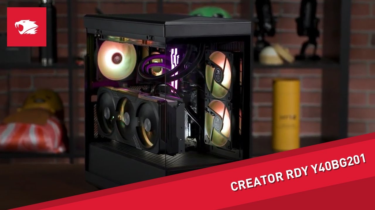 Creator RDY Y40BG201 - iBUYPOWER Prebuilt PC - YouTube