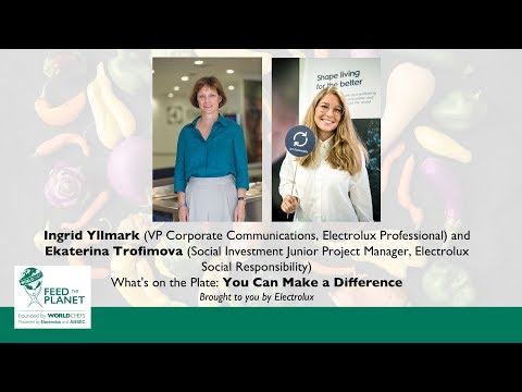 Worldchefs Congress & Expo 2018 – Day 3 – I. Yllmark and E. Trofimova: You Can Make a Difference