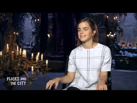 実写版映画『美女と野獣』のベル役「エマ・ワトソン」のインタビュー (Beauty and the Beast - Emma Watson interview (2017))