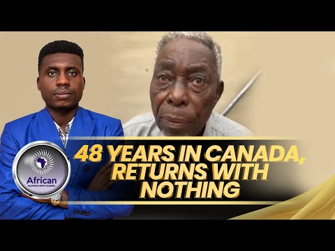 Canadian Dream or Diaspora Trap? Black Man Returns to Nigeria Broke After 48 Years