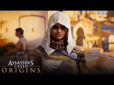 Assassin's Creed Origins - The Journey of Aya Movie (ALL AYA'S CUTSCENES AND GAMEPLAY)