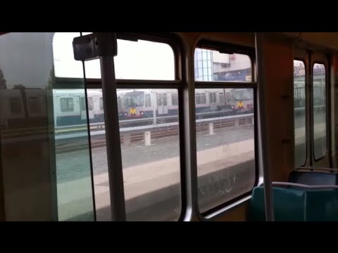 RET Metro Rit SG2 op lijn C Kralingse Zoom - Capelsebrug Rotterdam richting De Terp