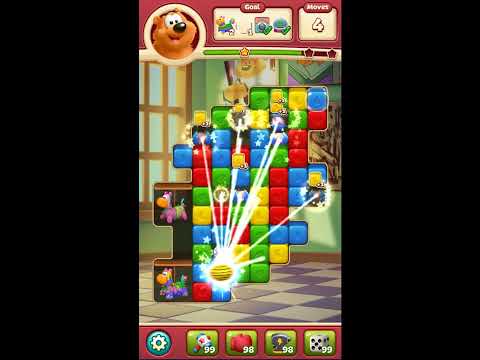 Toon Blast Level 7416 - NO BOOSTERS 🐻🐺🐱 | SKILLGAMING ✔️