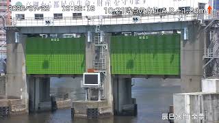 辰巳水門 全景
