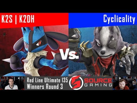 Red Line Ultimate 135 - Winners Round 3 - K2S | K2DH vs Cyclicality