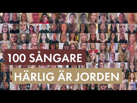 Fredagskören: Härlig är jorden (113 sångare i virtuella kören)