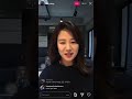 KIM HYUN JOO LIVE AT INSTAGRAM