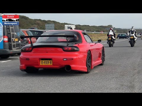 Modified Cars Arriving a Car Meet! - RX7, Supra, Huracan, Skyline, Cupra, M5, Lancer Evo,...