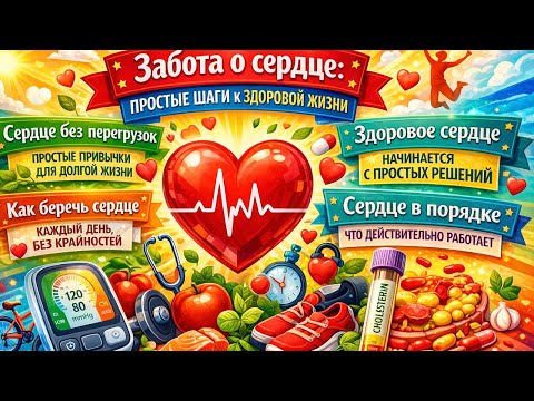 Холестерин под контролем и давление в норме: простой путь к здоровому сердцу и долгой жизни!