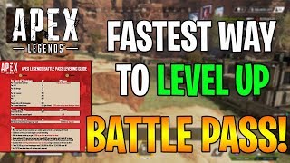 The Fastest Way To Level Up Battle Pass in Apex Legends!