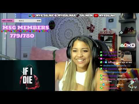 Mya Salina REACTS to Nas Ebk X Set Da Trend - Demon  (Shot by KLO Vizionz)