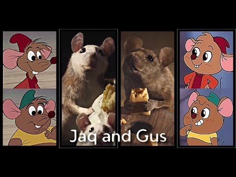 Jaq and Gus Evolution (1950-2023) | Cinderella