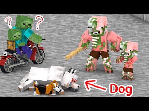 Saving The Dog, Please! - Sad Story - Minecraft Animation