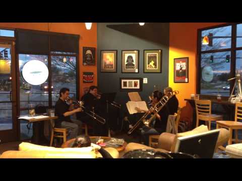 The Las Vegas Trombone Company at Grouchy John's Coffee Shop