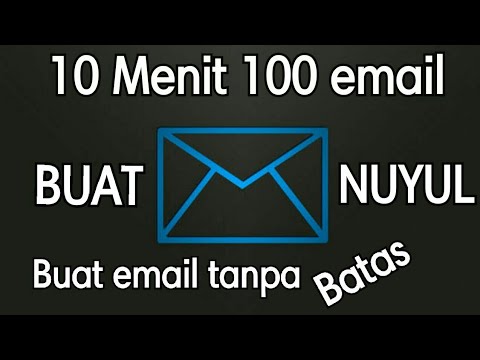 VIDEO Cara Membuat Email Cepat Yang Lagi Trending