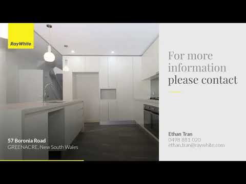 57 Boronia Road, Greenacre, NSW 2190, 5 Bedrooms, 3 Bathrooms, Apartment