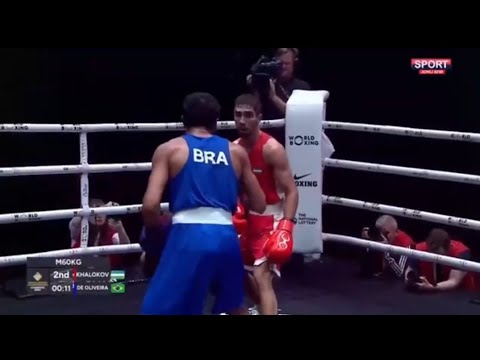 Finall! 🇺🇿Abdumalik Khalakov vs 🇧🇷Luis Olieveira | World boxing chimpionship 2025 #boxing #wordboxin
