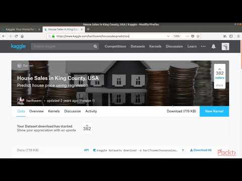 Apache Spark Deep Learning Advanced Recipes Download King County House Sales Dataset|packtpub com