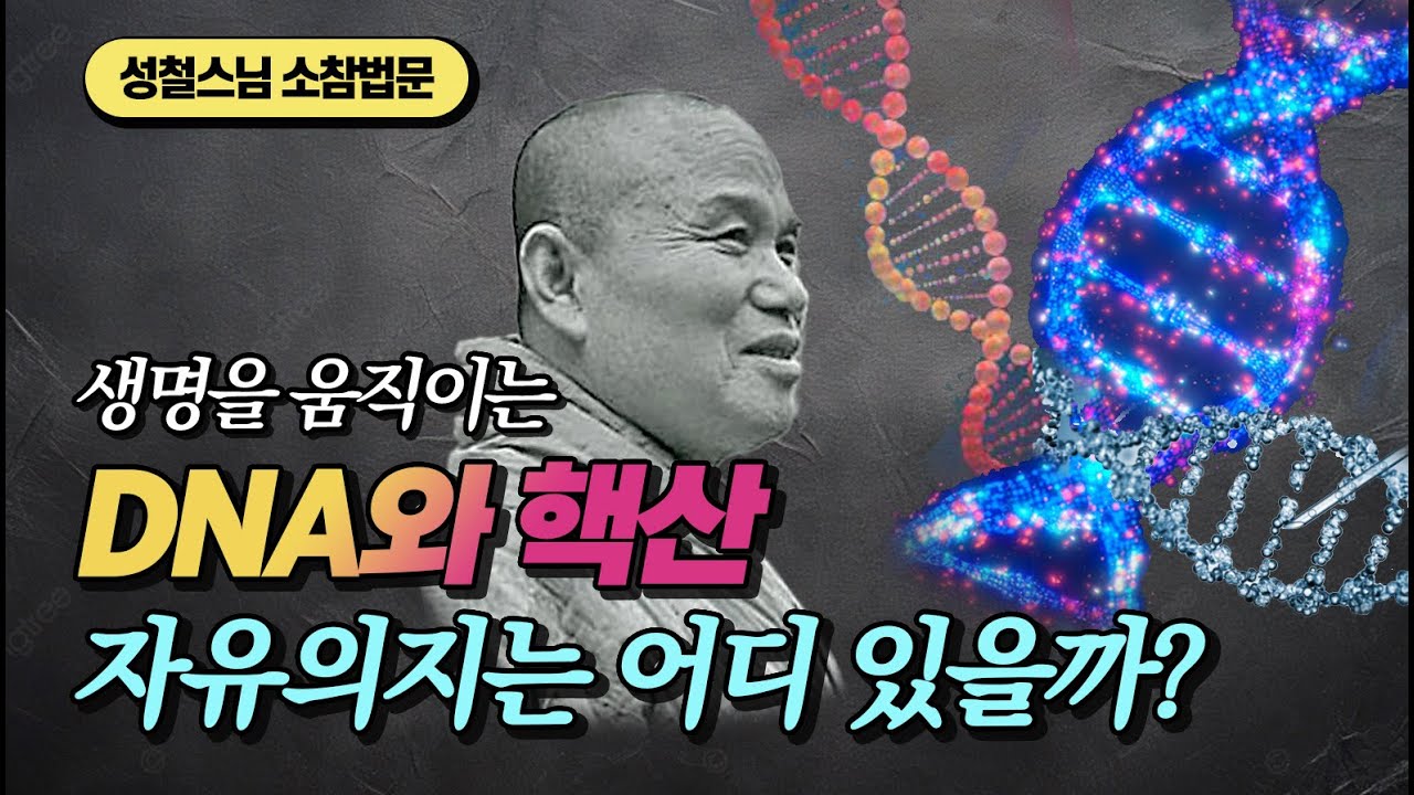 생명은 자유의지로 움직일까? 물질과 정신의 관계  [성철스님 소참법문]