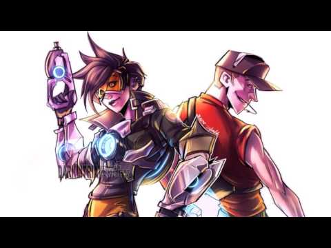 Nightcore - Tracer vs Scout Rap Battle