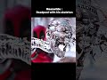 Deadpool Playing With Wolverine Skeleton