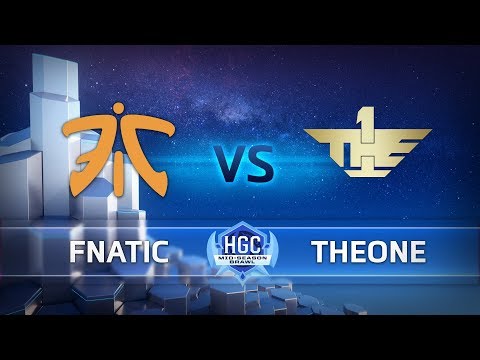 HGC Mid-Season Brawl 2018 - Group Stage Day 2 - Fnatic vs. TheOne - Game 2