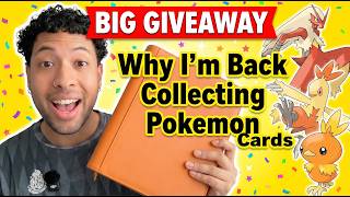 Back Collecting Pokemon Cards! First Binder Tour + Giveaway!