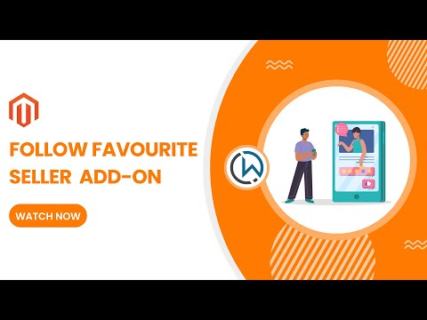 Magento Follow Favourite Seller Add on