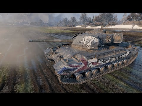 WoT Caernarvon Action X 7092 DMG ***2256 EXP !!!*** - Studzianki