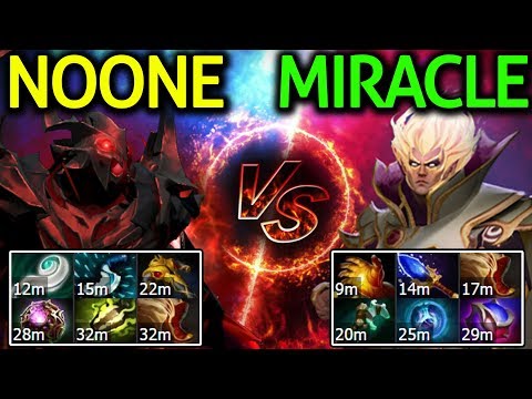 Miracle- Invoker VS Noone Shadow Fiend Dota 2 - Epic Bully Fight