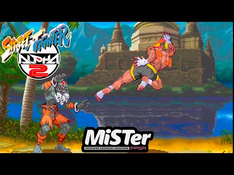 Street Fighter Zero 2 | Dhalsim (Fred) vs Adon (Felipe) - Intense Arcade Match on MiSTer FPGA